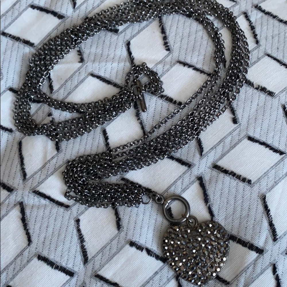 Heart chain necklace